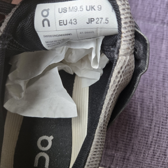 On Cloudswift Running Men's Gray Athletic Sneakers Size 9.5 - Picture 9 of 11